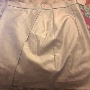 Silver H&M skirt